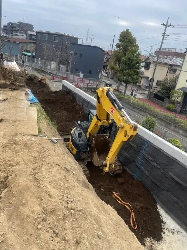 掘削工事